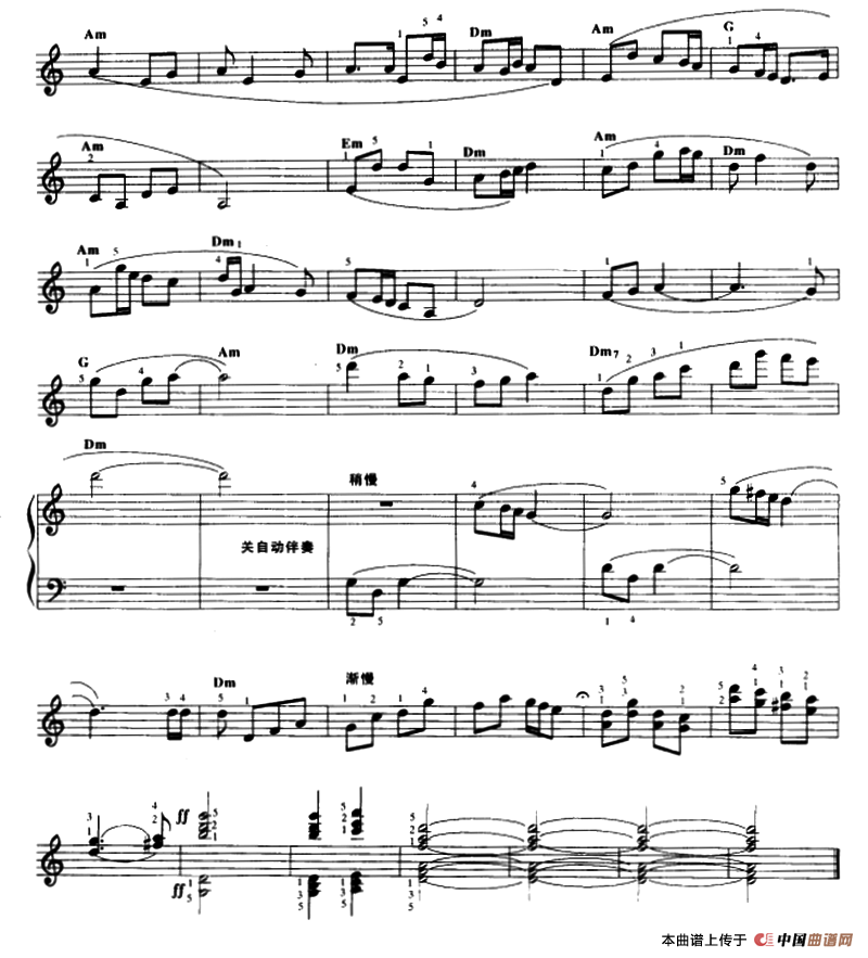 信天游唱给毛主席听