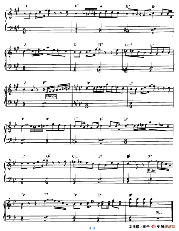 春之歌（爵士桑巴）