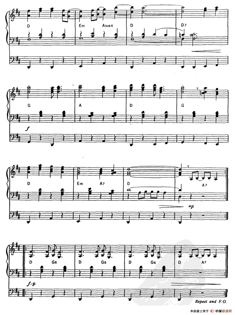 世界之峰（双排键电子琴）