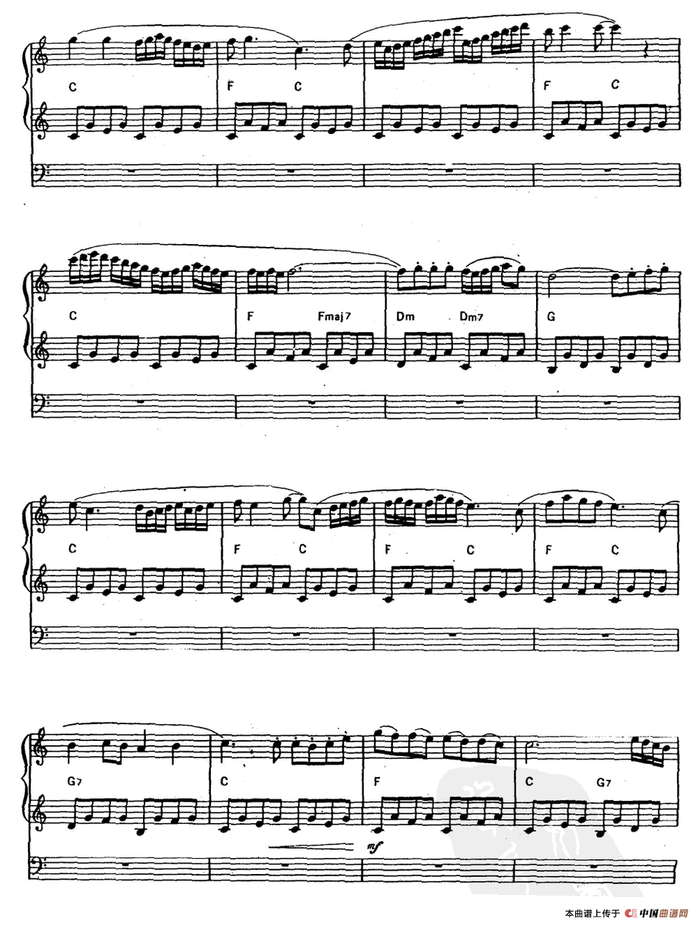 青春的光与影（双排键电子琴）