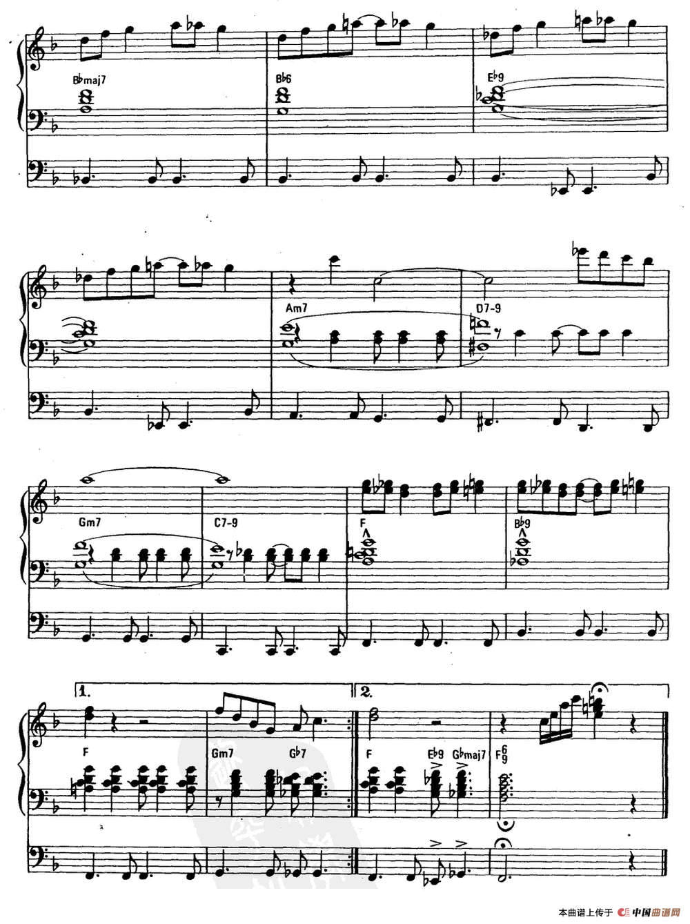 多么漂亮（双排键电子琴）