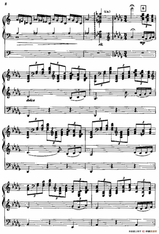 帕格尼尼主题狂想曲（双排键电子琴）