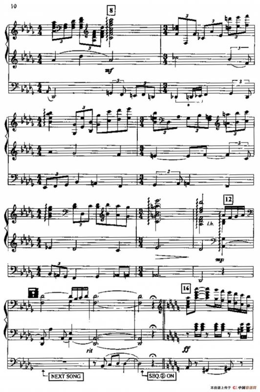 帕格尼尼主题狂想曲（双排键电子琴）