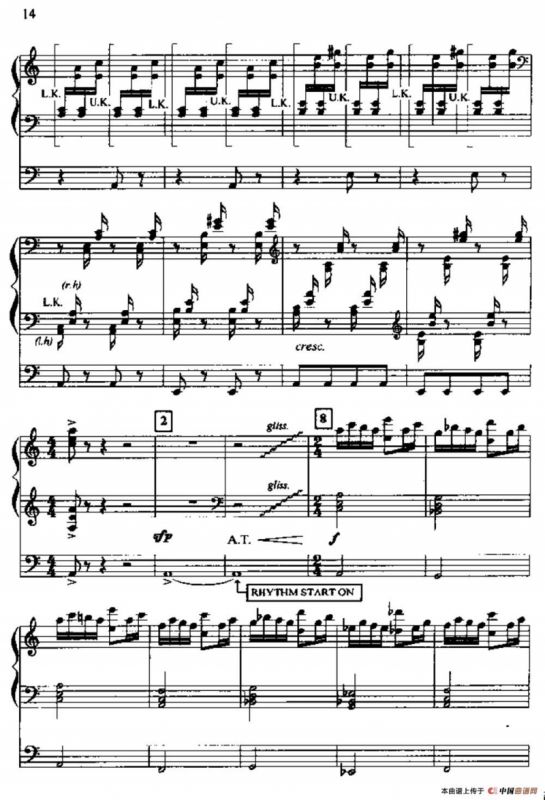 帕格尼尼主题狂想曲（双排键电子琴）