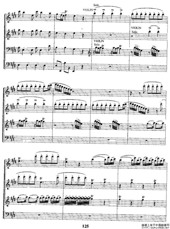 春（电子琴合奏总谱）