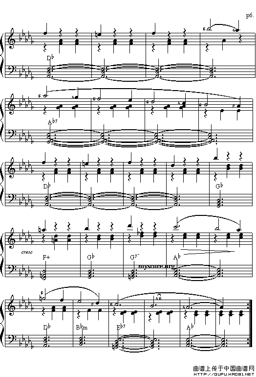 邀舞（大众乐谱网制谱版）