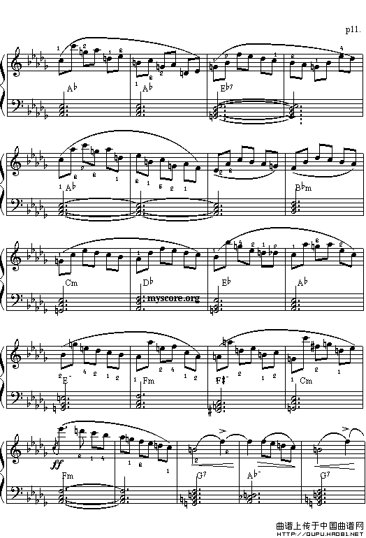 邀舞（大众乐谱网制谱版）