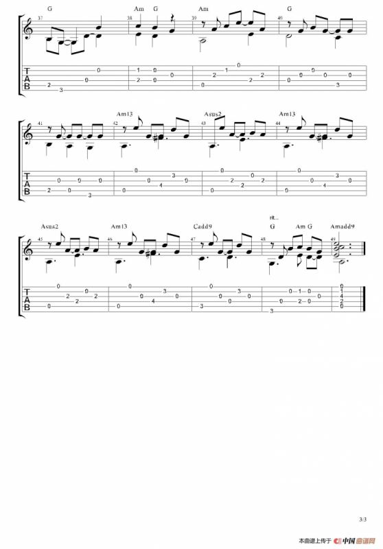 Scarborough Fair （古典吉他）