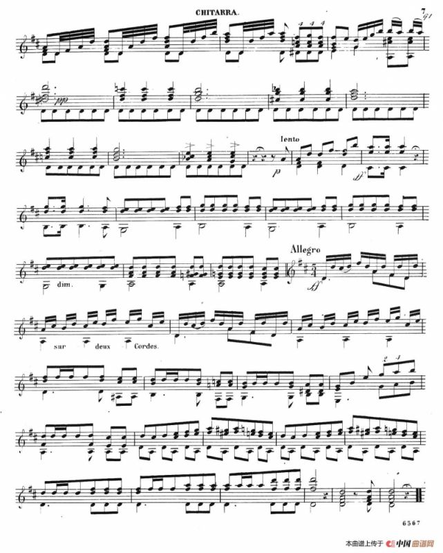 Carulli Op.364（古典吉他）