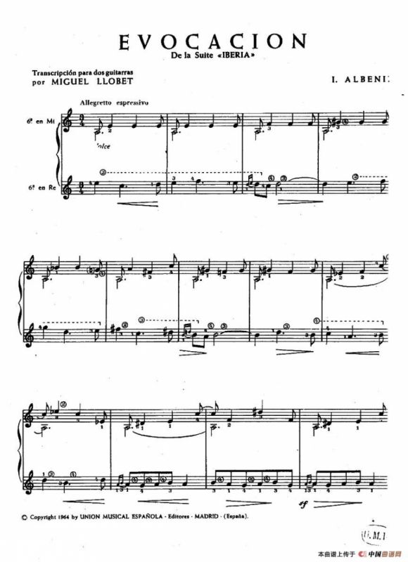 Evocation（古典吉他）