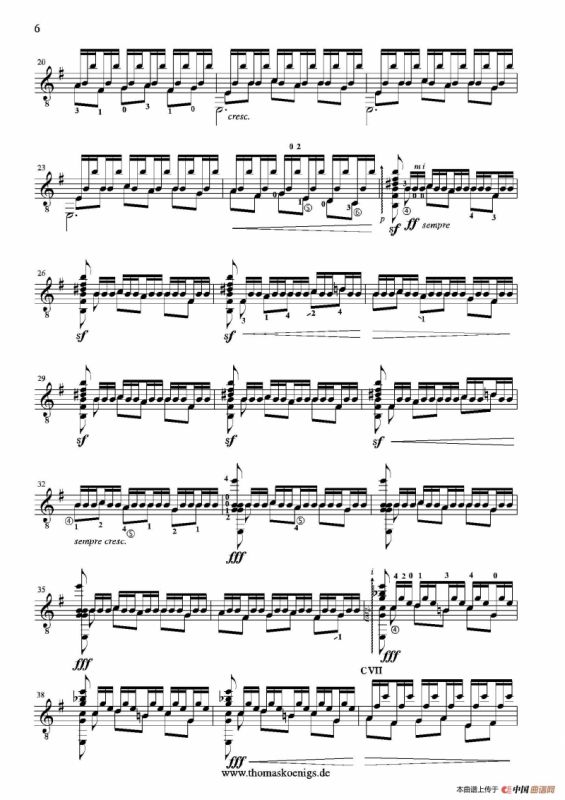 Asturias op.47 5（古典吉他）