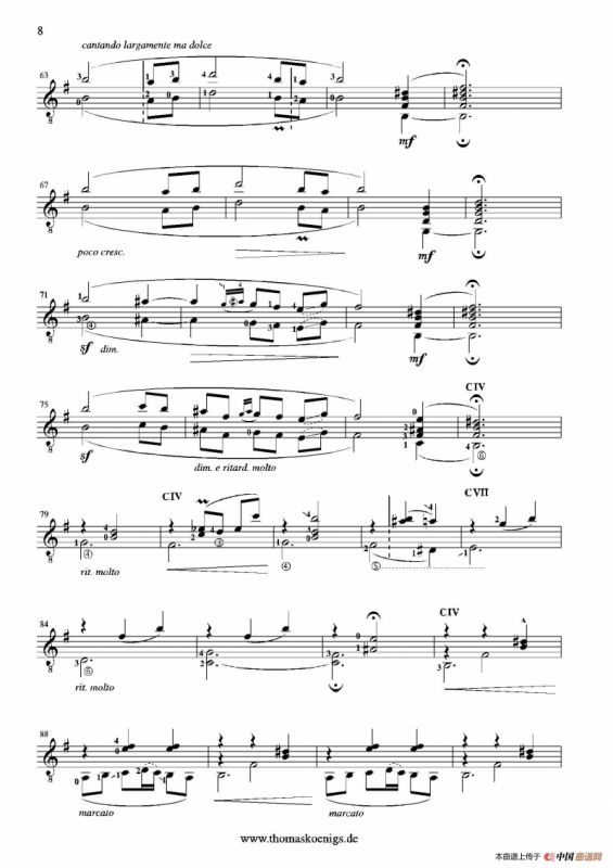 Asturias op.47 5（古典吉他）