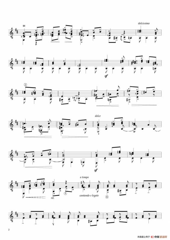 Albeniz Cap Catalan（古典吉他）