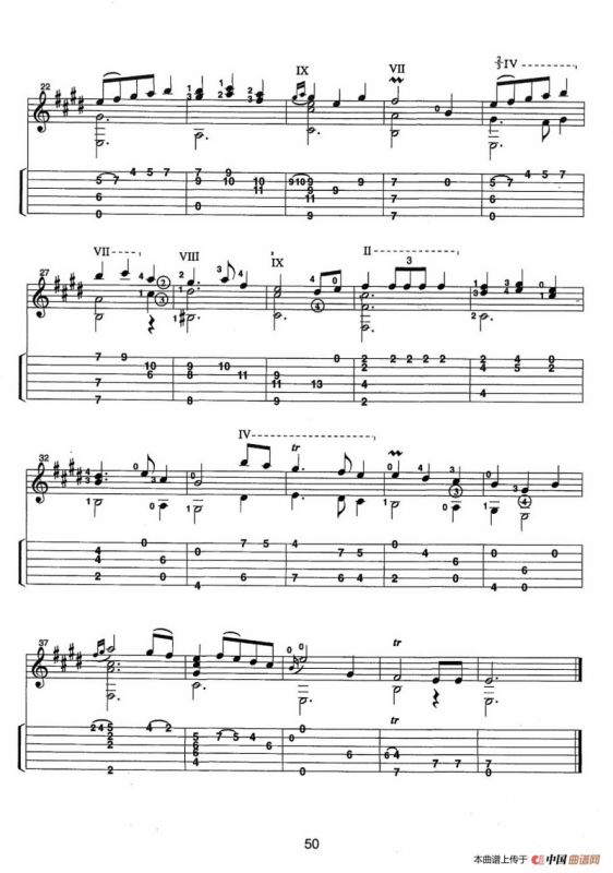 古典吉他：From the Dance（Lord Inchiquin）