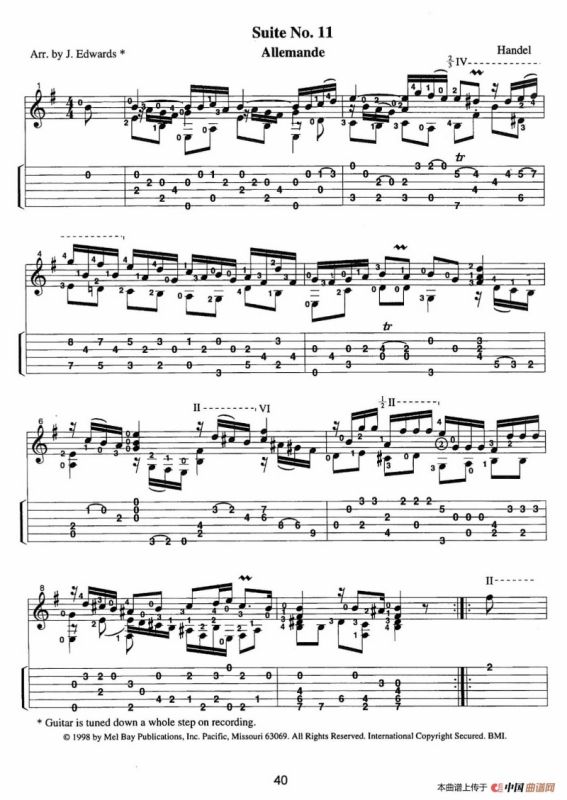 古典吉他：From the Dance（Suite No.11）