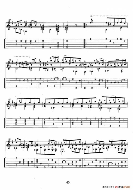 古典吉他：From the Dance（Suite No.11）