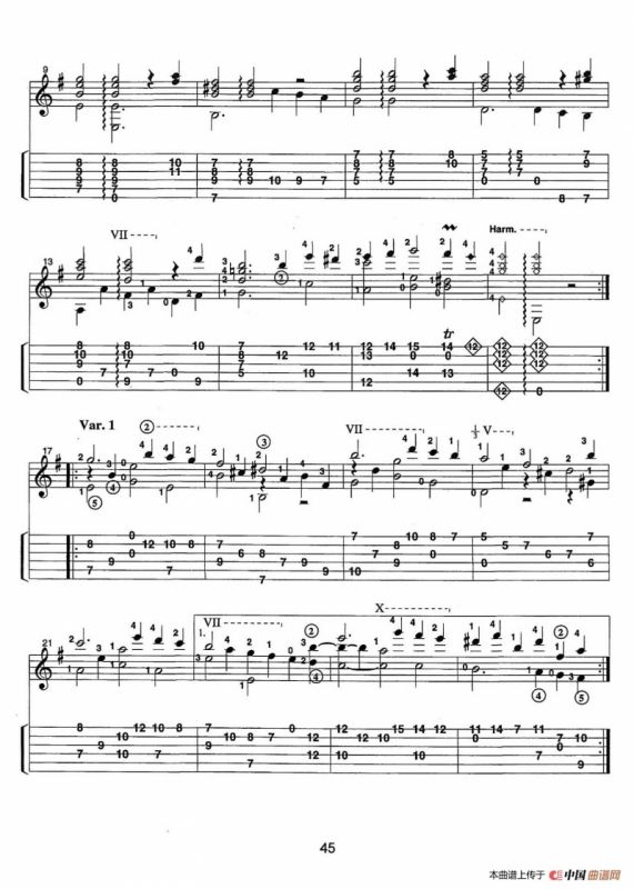 古典吉他：From the Dance（Suite No.11）