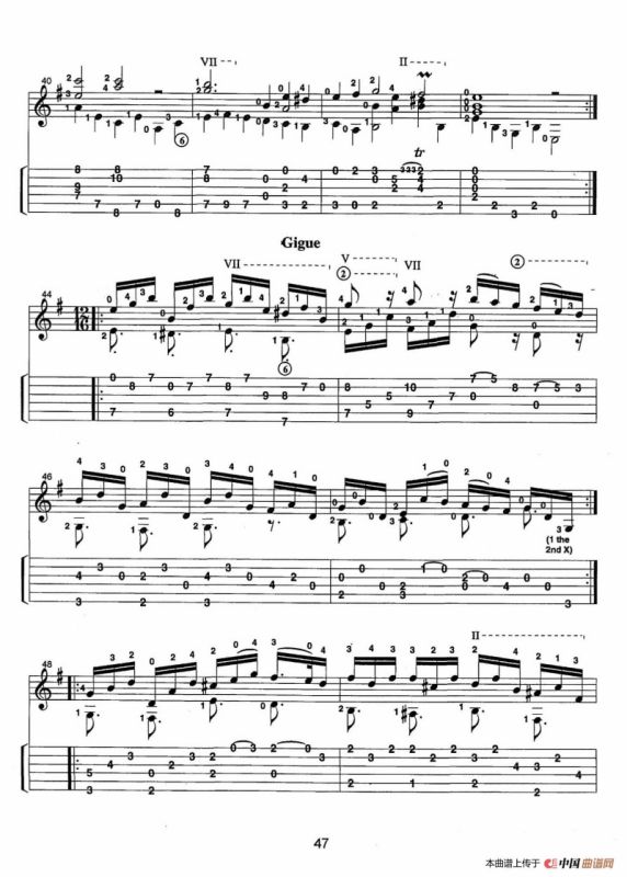 古典吉他：From the Dance（Suite No.11）