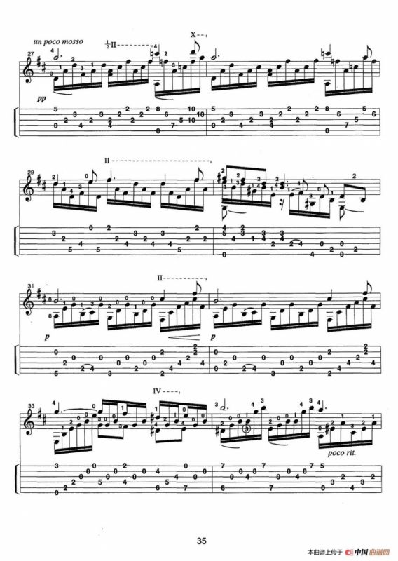 古典吉他：From the Dance（Clair de Lune）