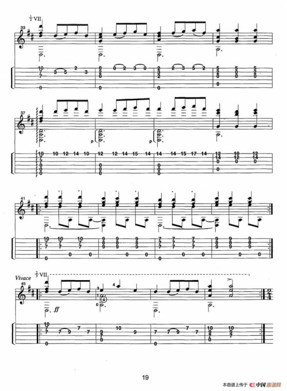 古典吉他：From the Dance（Jota）