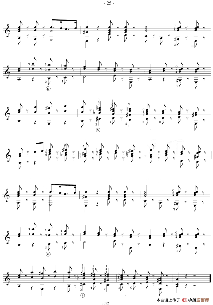 Sor-Coste《26 Studies》（STUDY 14）