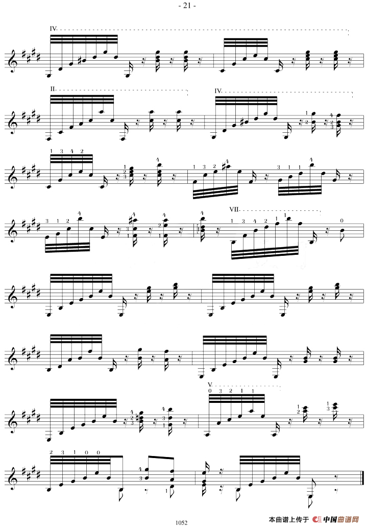 Sor-Coste《26 Studies》（STUDY 12）