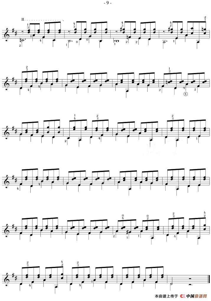 Sor-Coste《26 Studies》（STUDY 6）