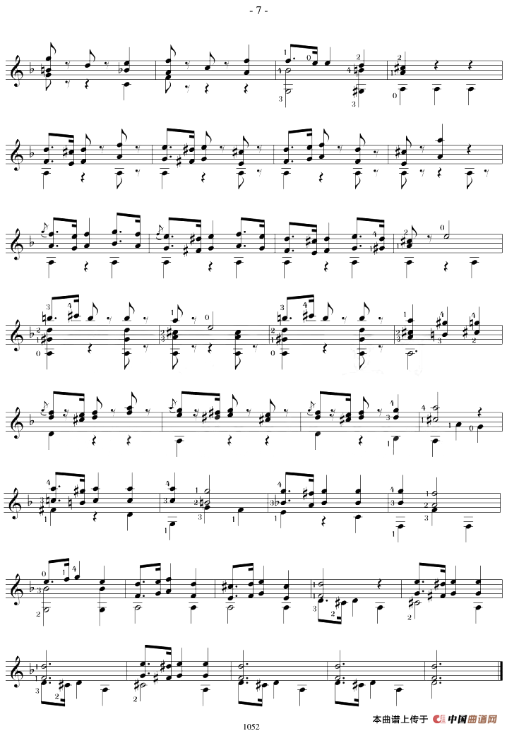 Sor-Coste《26 Studies》（STUDY 5）