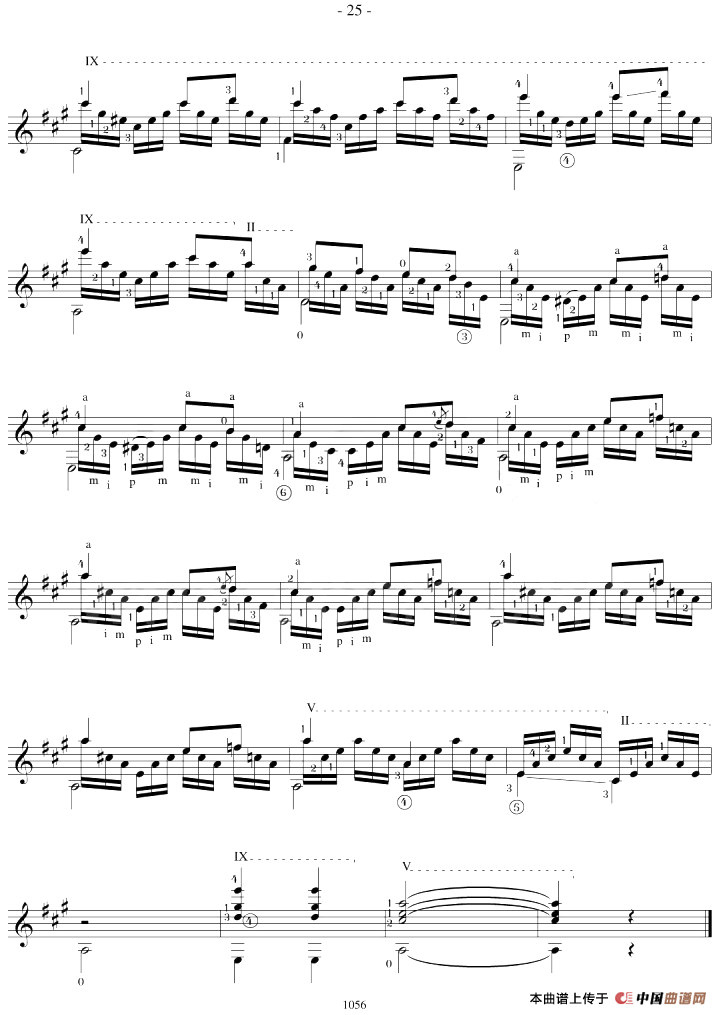 Fernando Sor《12 Studies,Op.31》（STUDY 12）
