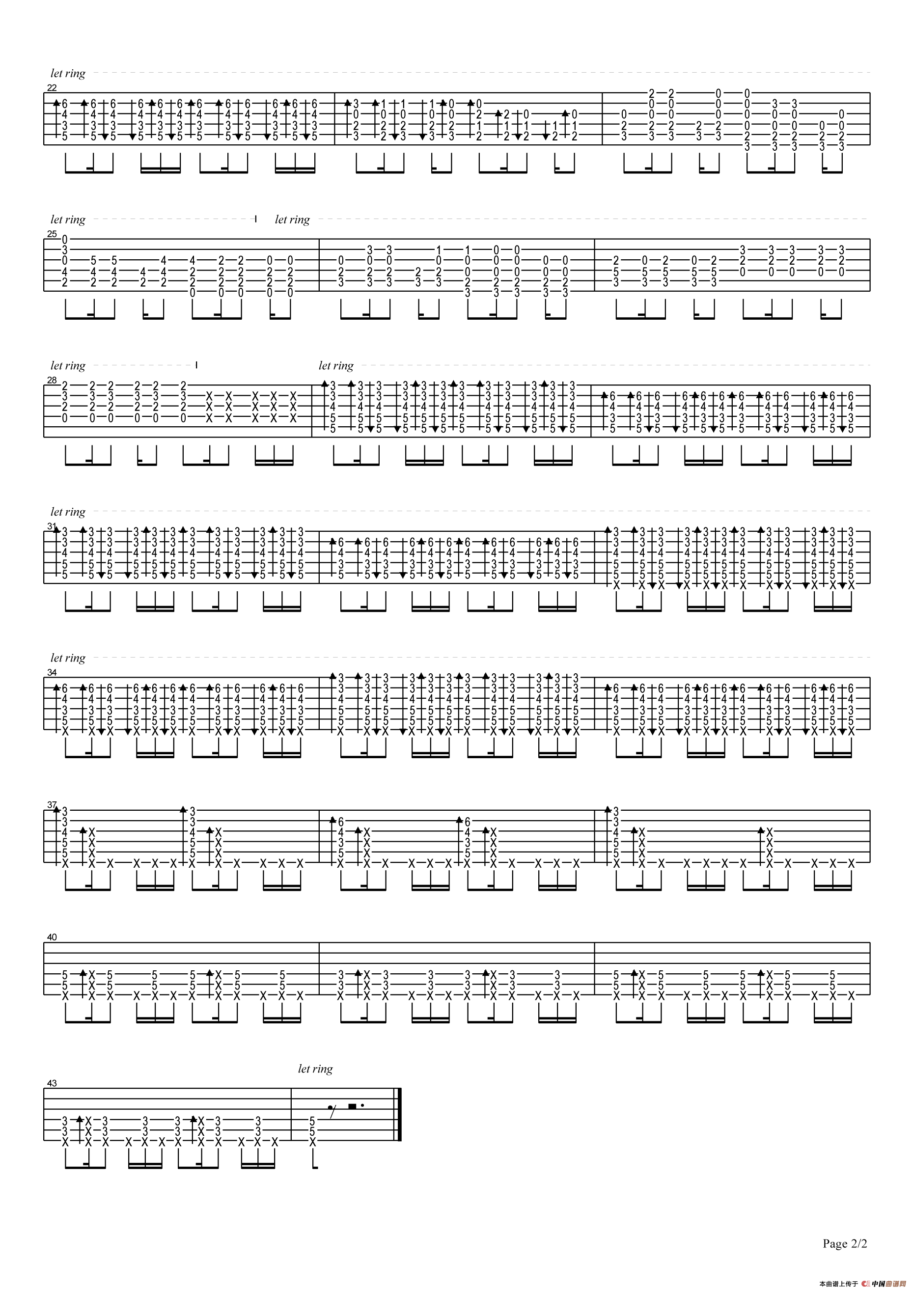 Remember Me（指弹吉他谱）