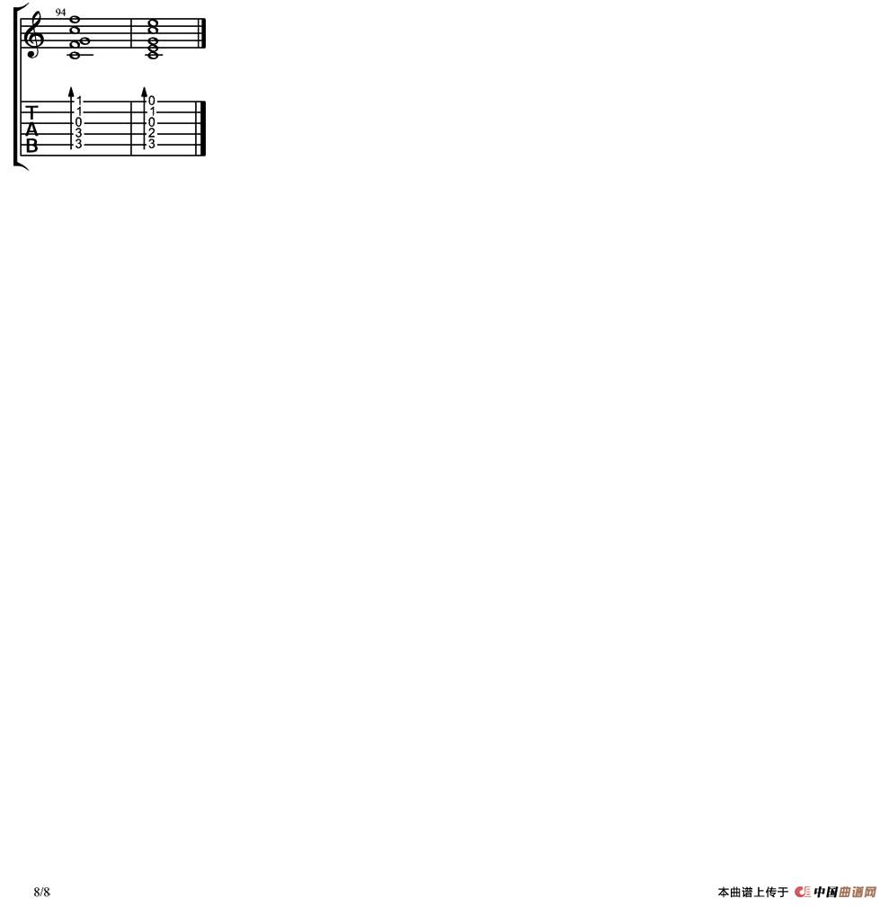 把悲伤留给自己指弹（指弹独奏）