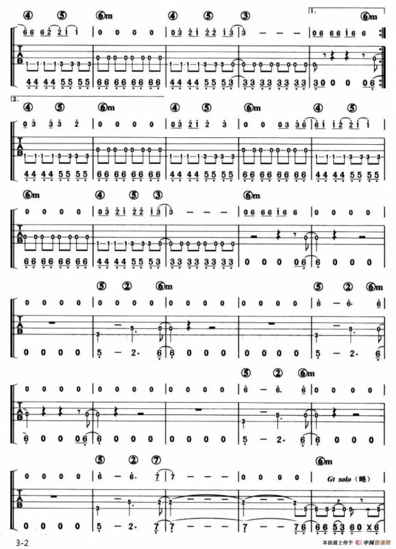 In And Out of Love（贝司谱）