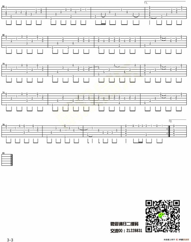 演员（指弹独奏中级版）