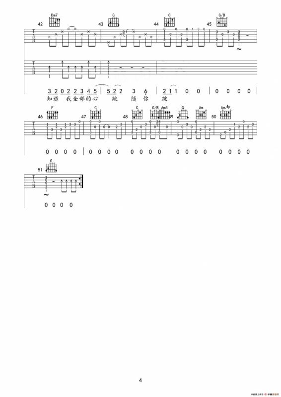 一次就好（深蓝雨吉他编配版）