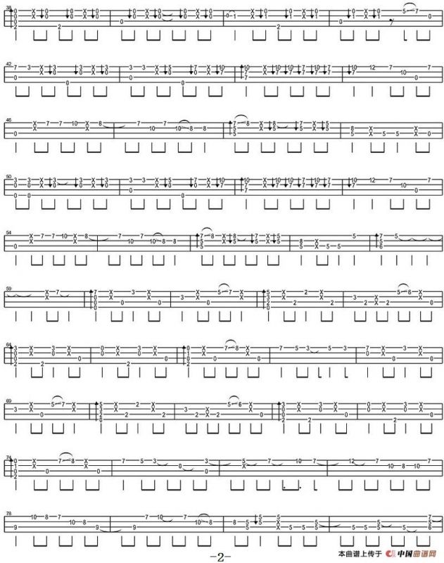 Im yours（尤克里里指弹谱、郑成河演奏版）