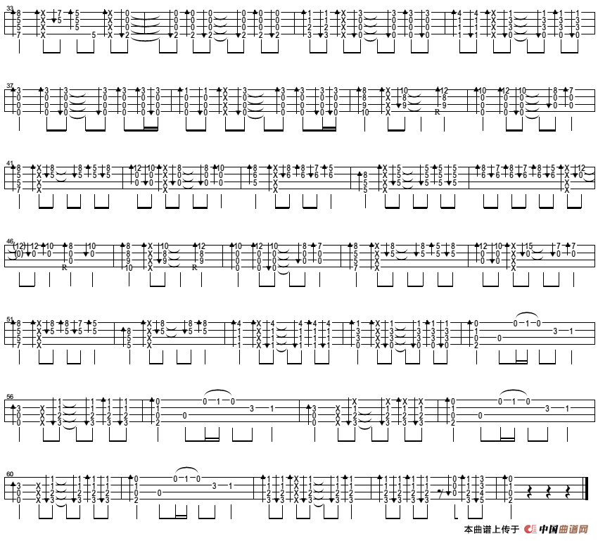 Butterfly（尤克里里指弹谱）