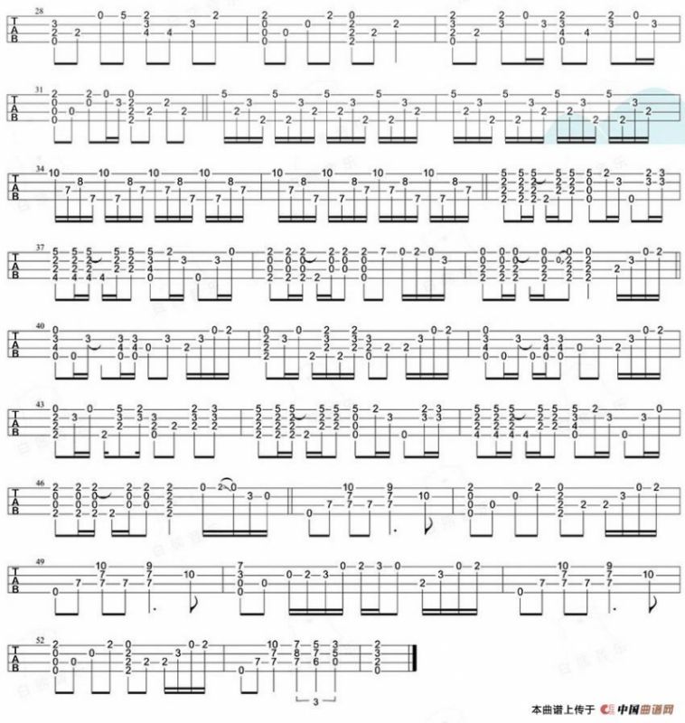 Summer（尤克里里指弹谱）