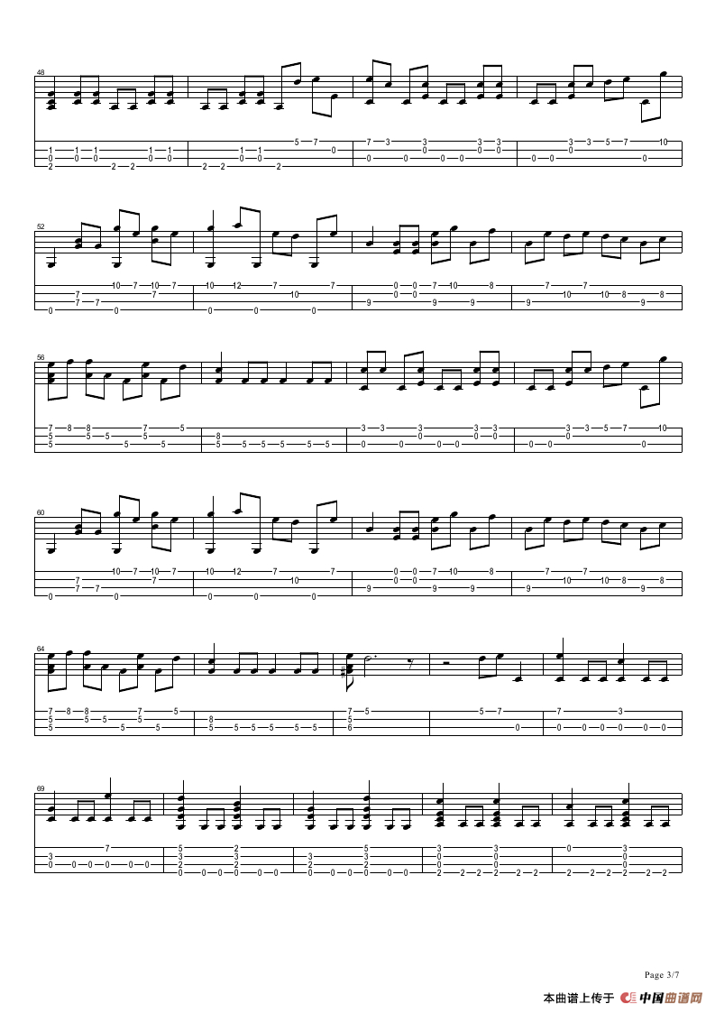 Im yours（尤克里里指弹谱）