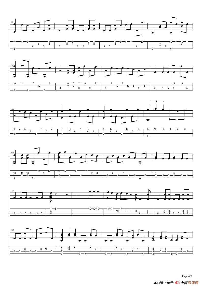 Im yours（尤克里里指弹谱）