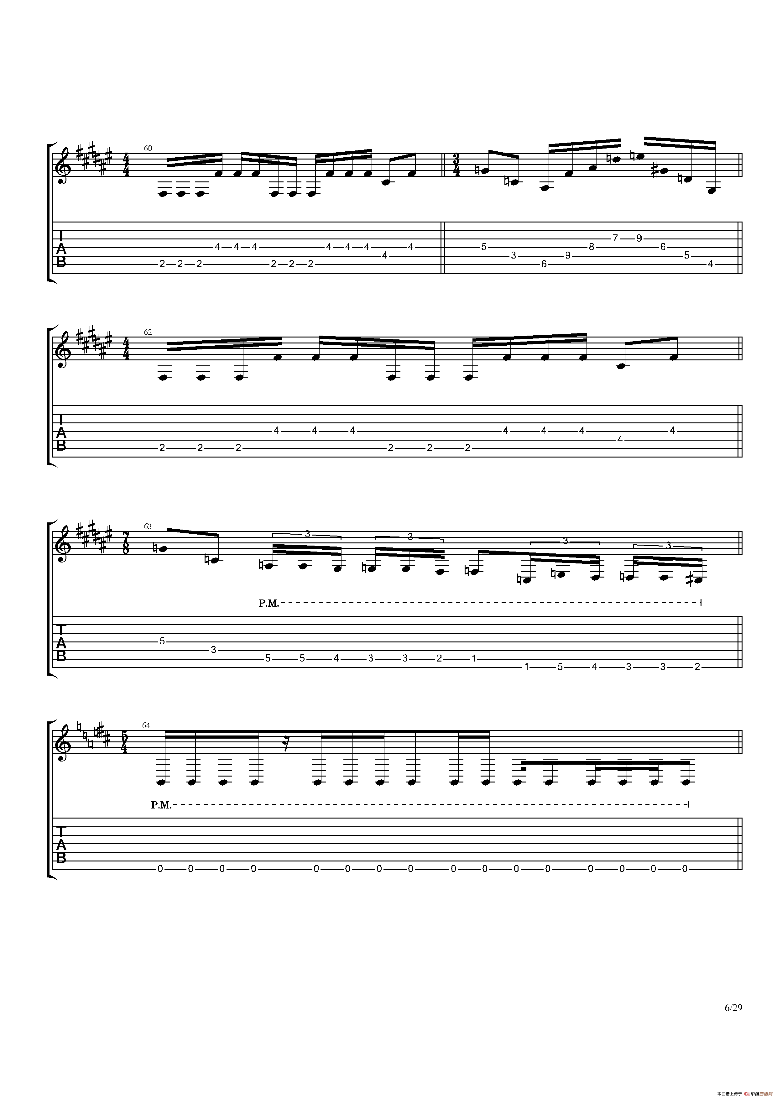 The Dance Of Eternity（吉他独奏）