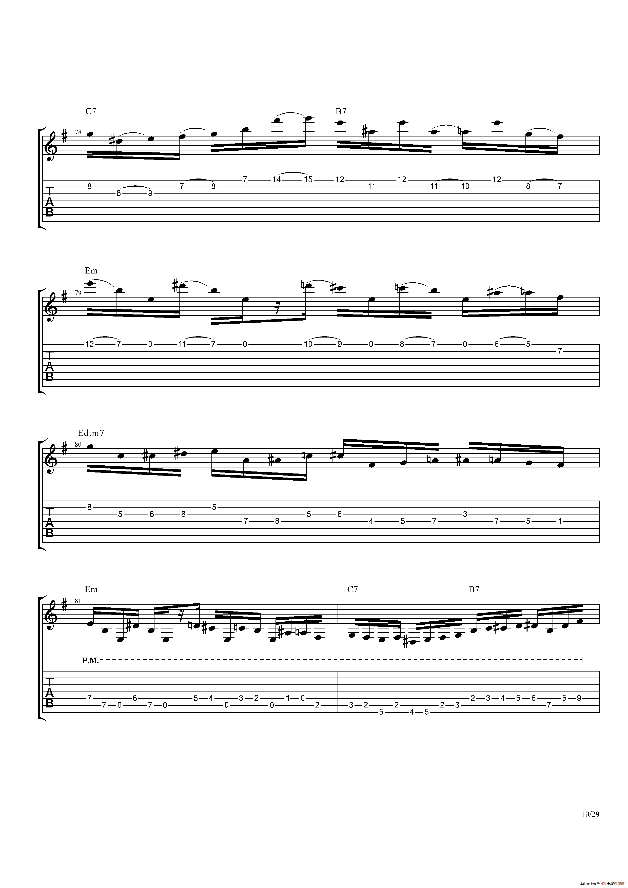 The Dance Of Eternity（吉他独奏）