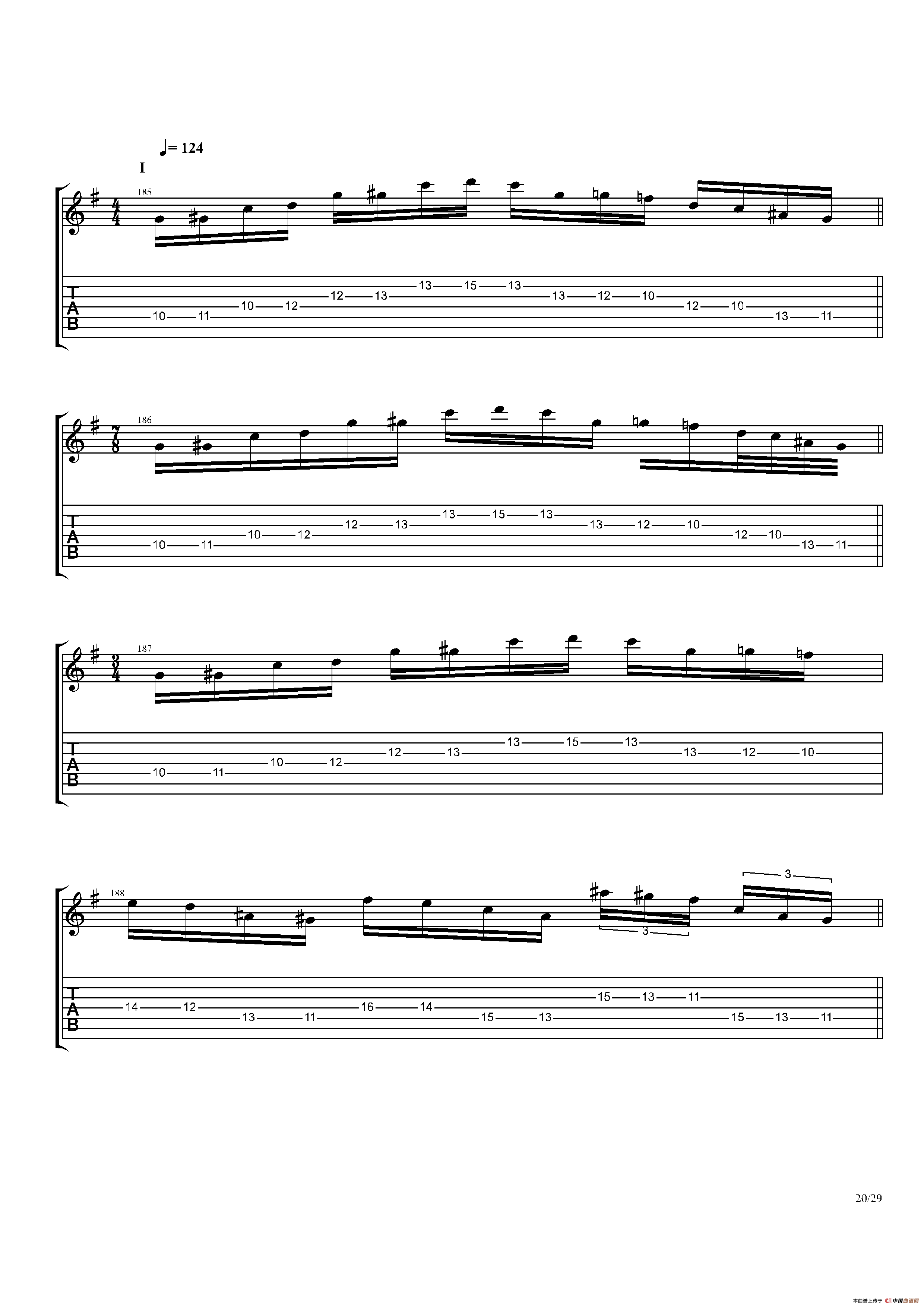 The Dance Of Eternity（吉他独奏）