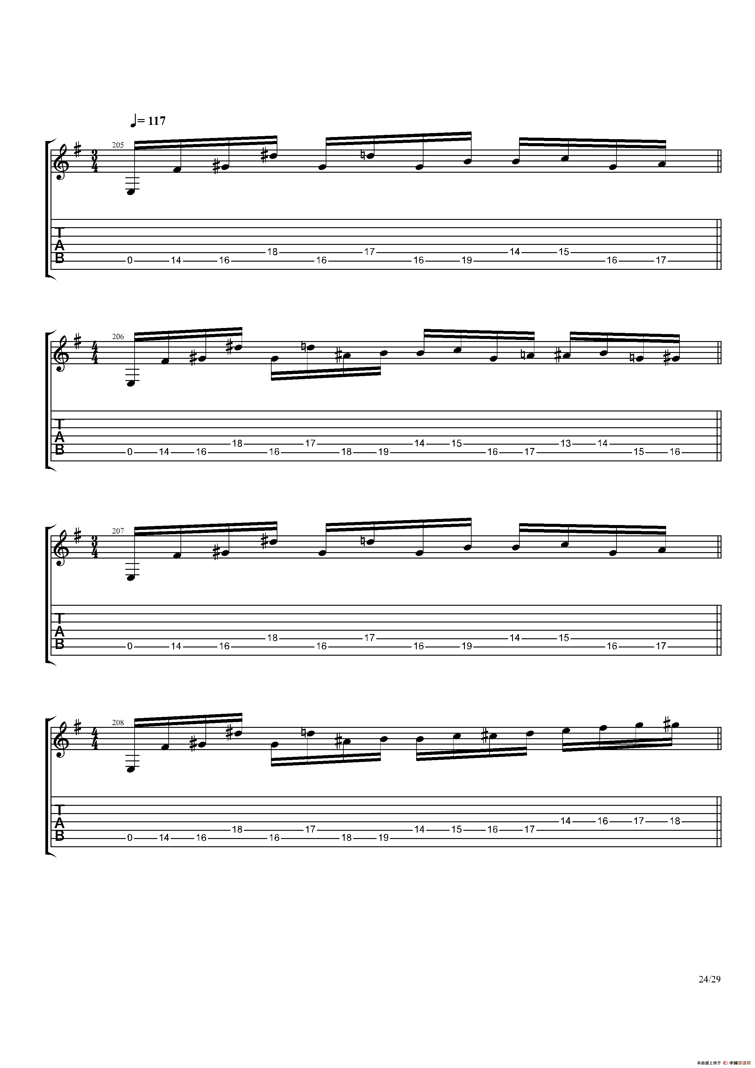 The Dance Of Eternity（吉他独奏）