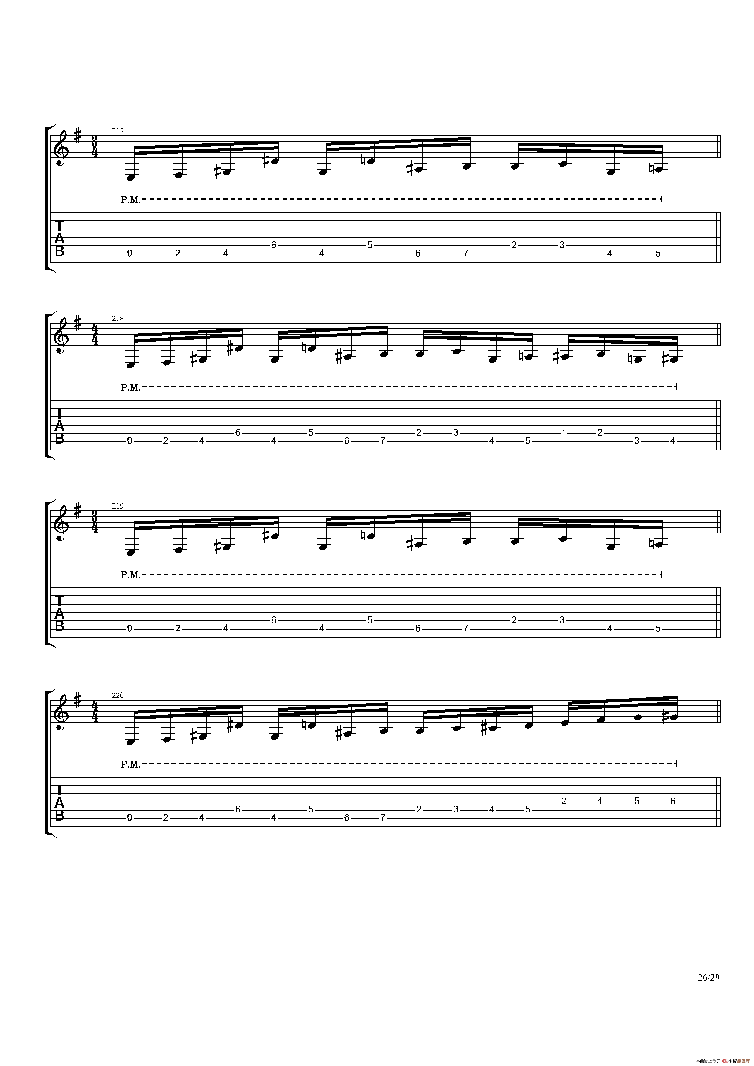 The Dance Of Eternity（吉他独奏）