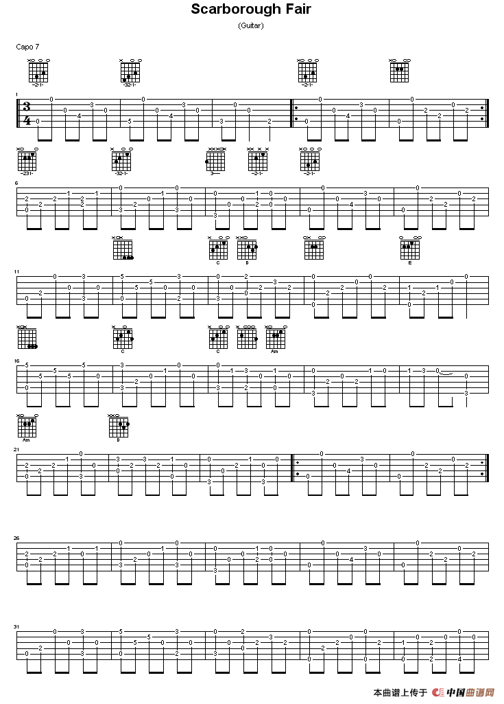 Scarborough Fair（独奏）