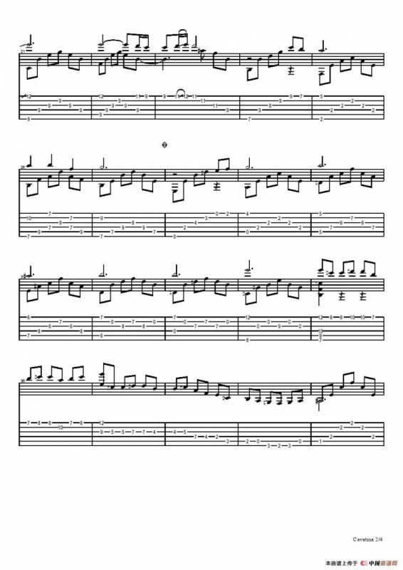 Cavatina（Stanley Myers）