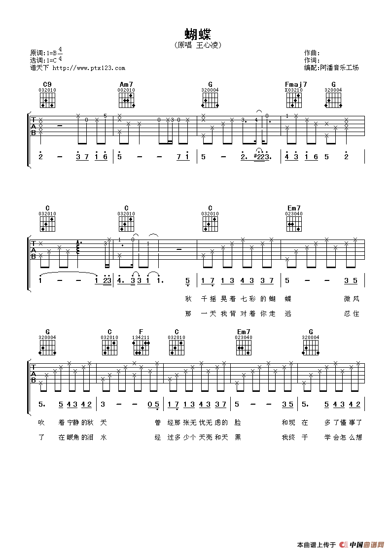 蝴蝶（阿潘音乐工场编配版）