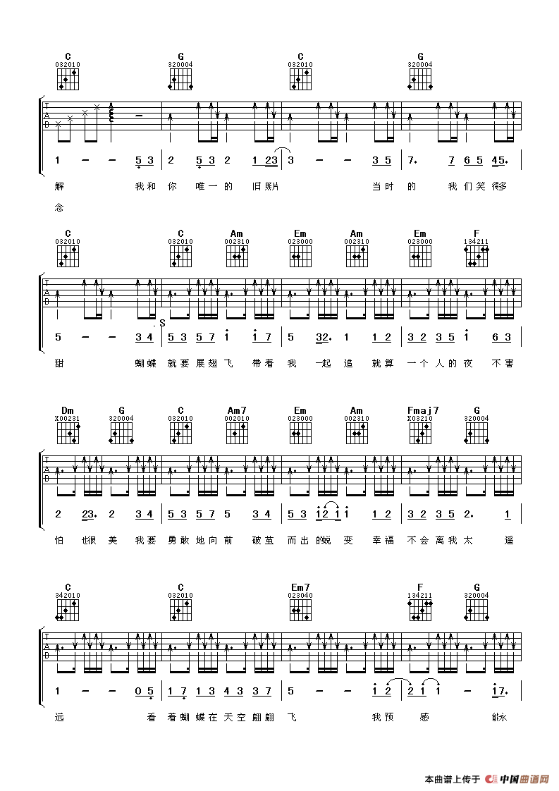 蝴蝶（阿潘音乐工场编配版）