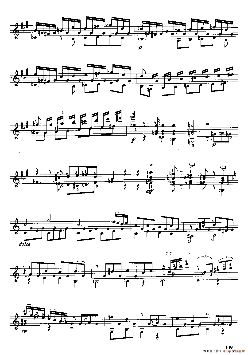 英雄大奏鸣曲（古典吉他）