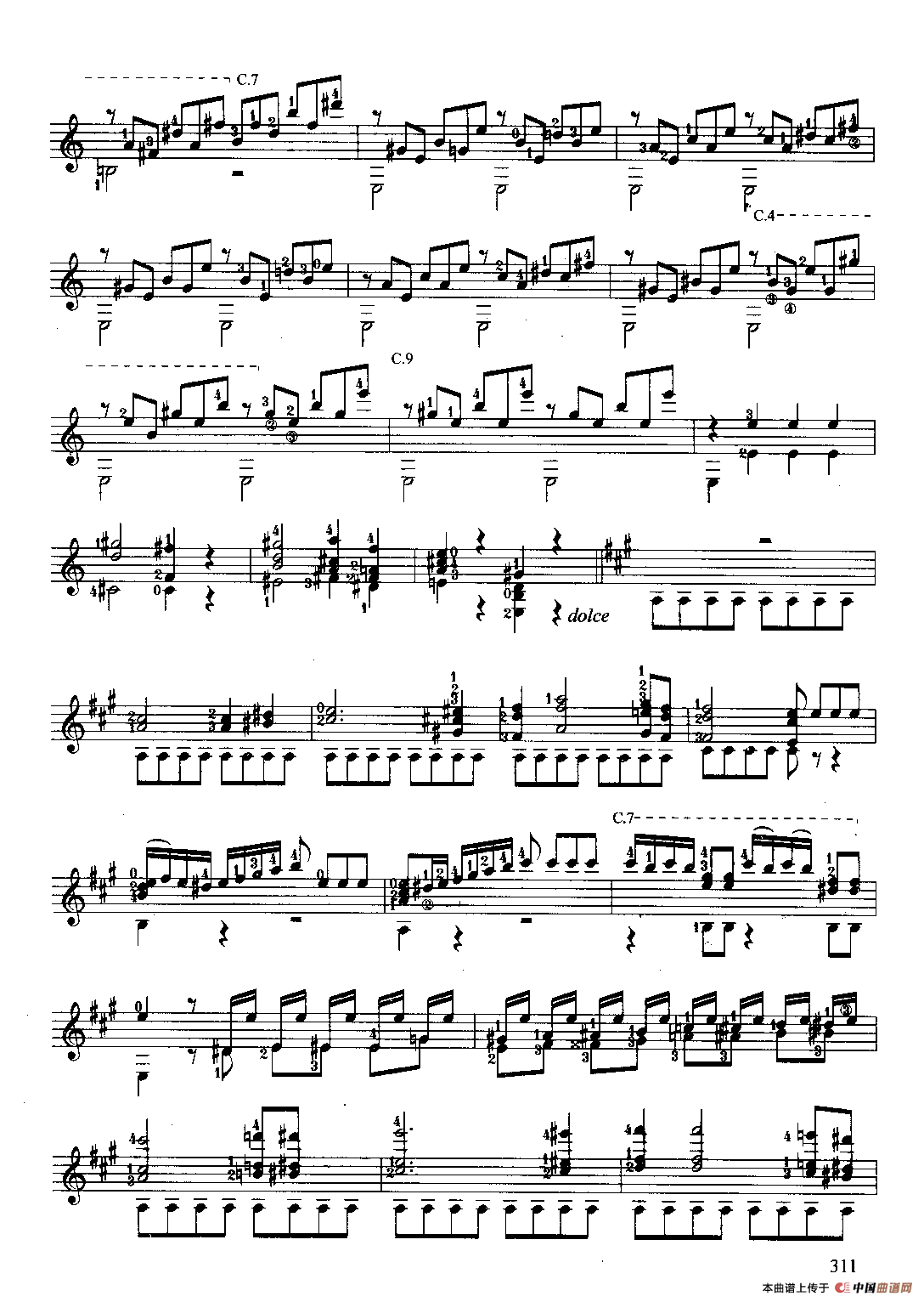 英雄大奏鸣曲（古典吉他）